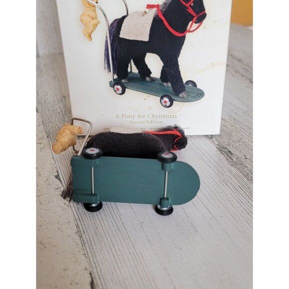 Hallmark 2008 special edition a pony for Christmas ornament Xmas - Picture 7 of 7